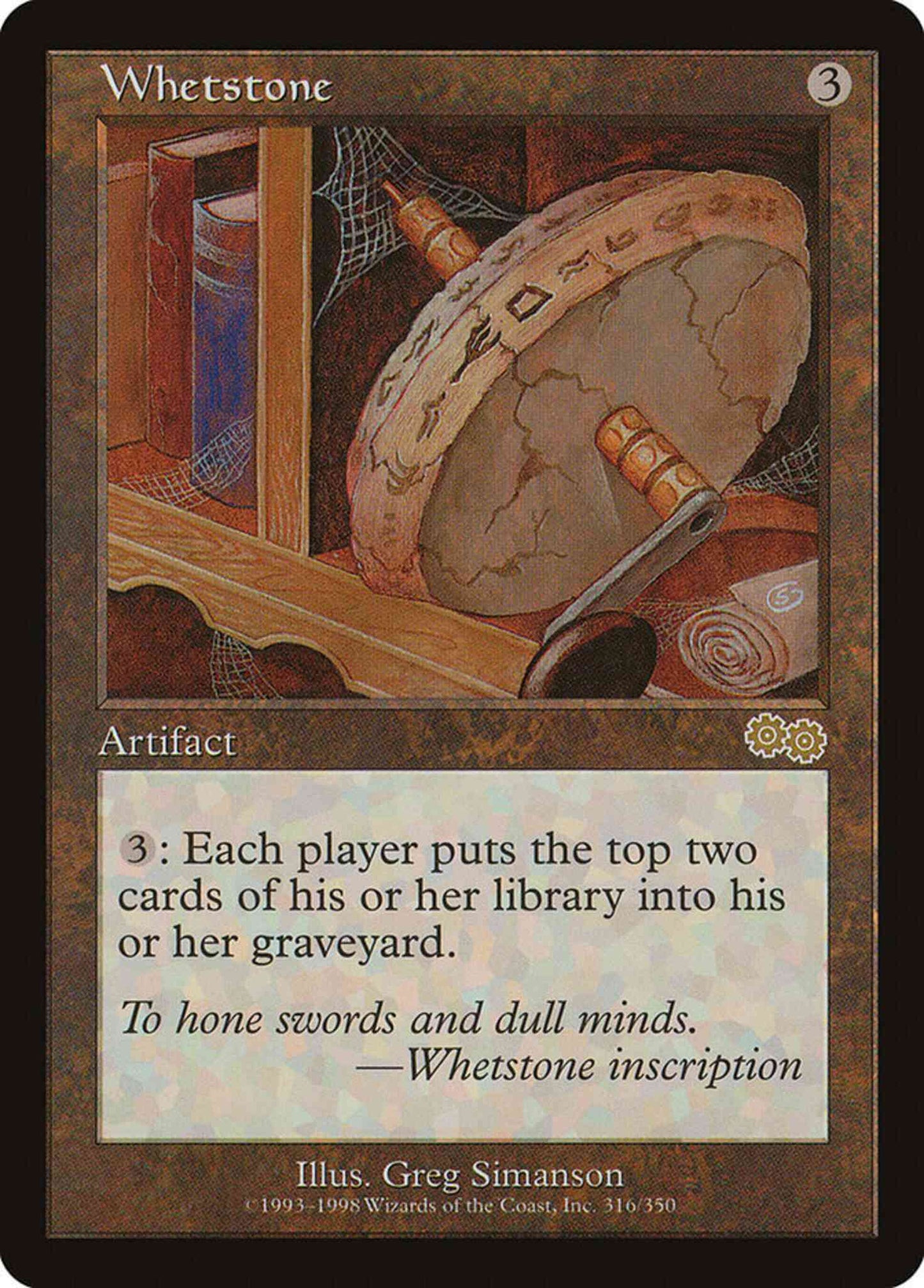 Whetstone [316] [Urza's Saga] [Non-Foil]