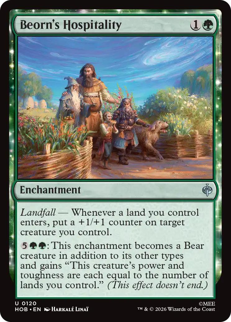 Beorn's Hospitality [120] [The Hobbit] [Non-Foil]
