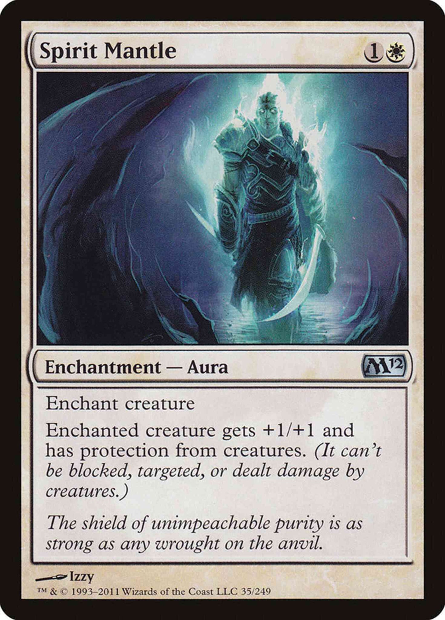 Spirit Mantle [35] [Magic 2012] [Non-Foil]