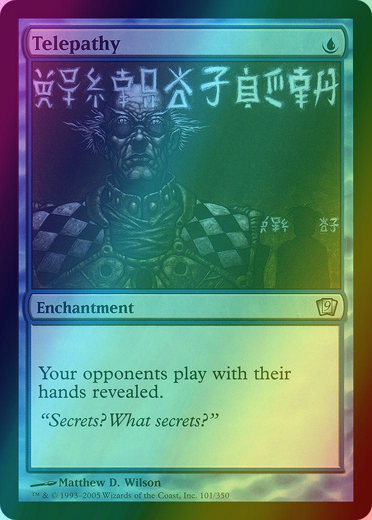 Telepathy [101x] [Ninth Edition] [Foil]