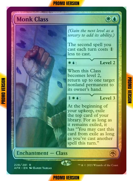 Monk Class [Promo Pack] [228p] [Adventures in the Forgotten Realms Promos] [Foil]