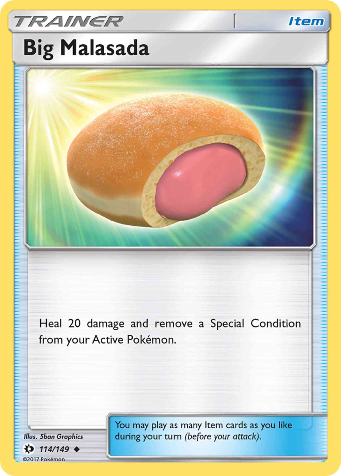 Big Malasada - 114/149 - Uncommon [sm1-114] [Non-Holo]