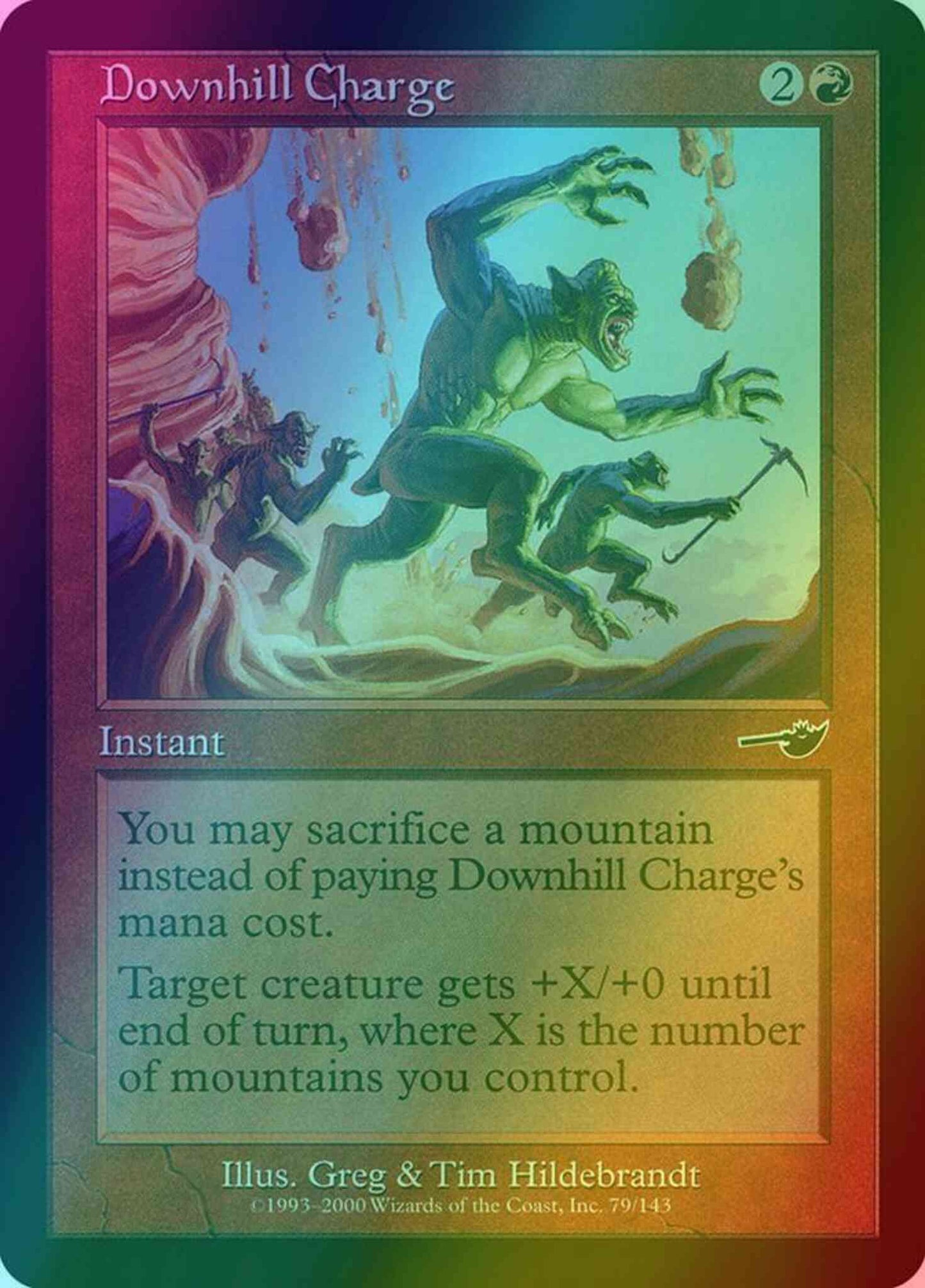 Downhill Charge [79] [Nemesis] [Foil]