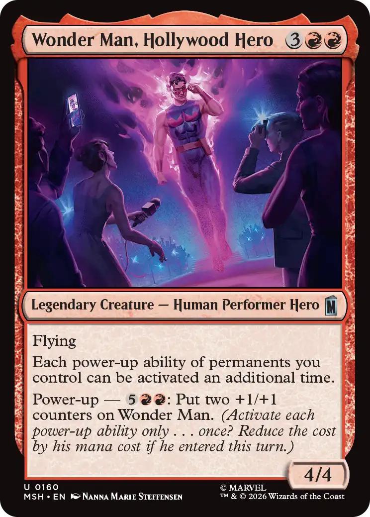 Wonder Man, Hollywood Hero [160] [Marvel Super Heroes] [Non-Foil]