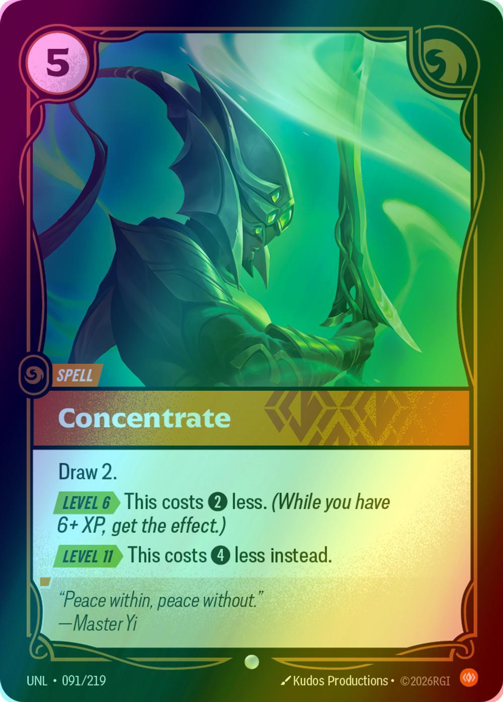 Concentrate - 091/219 [Unleashed] [Foil]