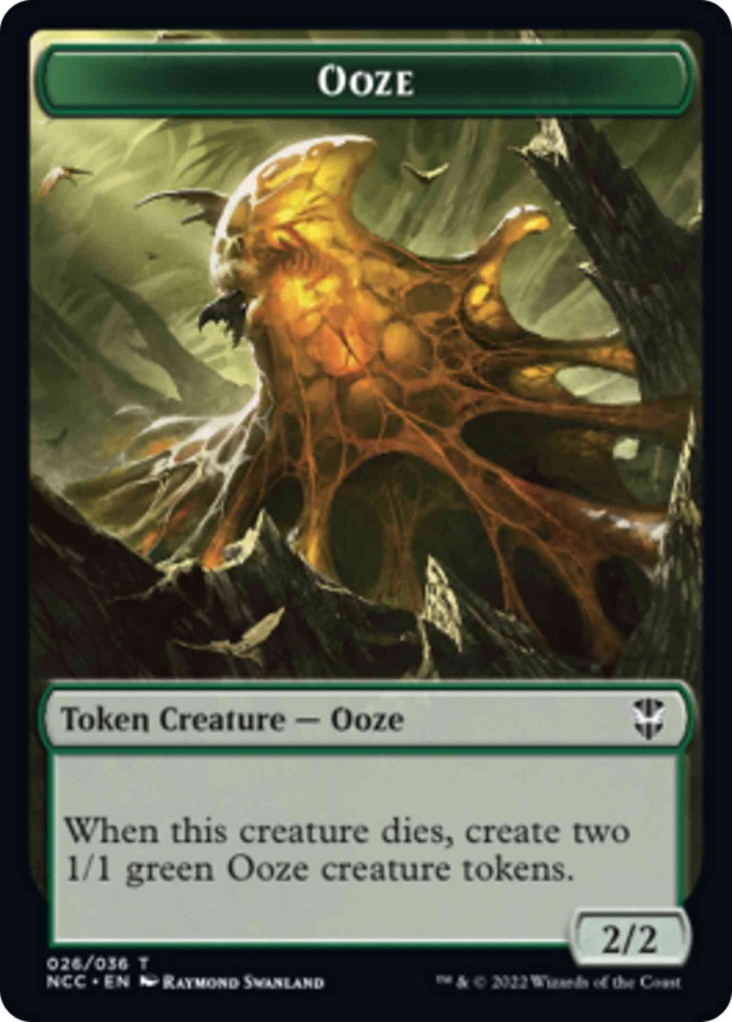 Ooze Token (26) // Treasure Token (15) [Streets of New Capenna: Commander: Tokens] [Non-Foil]