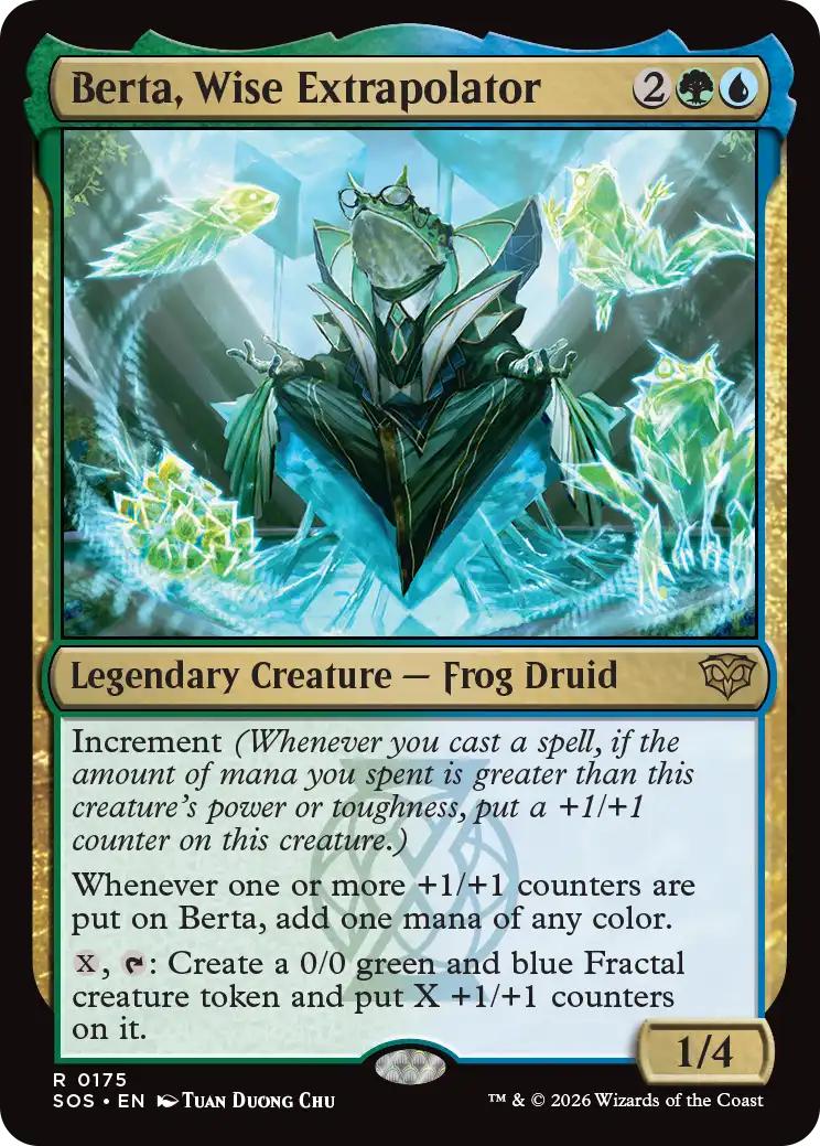 Berta, Wise Extrapolator [175] [Secrets of Strixhaven] [Non-Foil]