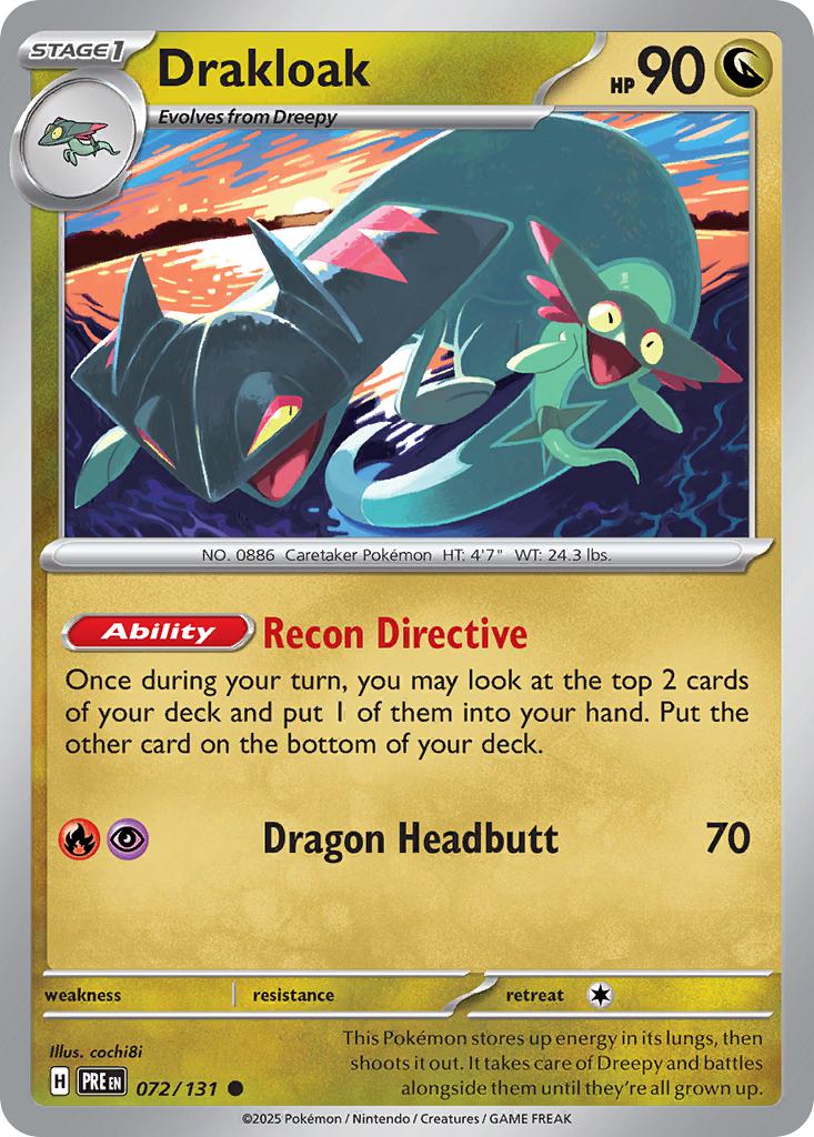 Drakloak - 072/131 - Common [sv085-072] [Non-Holo]