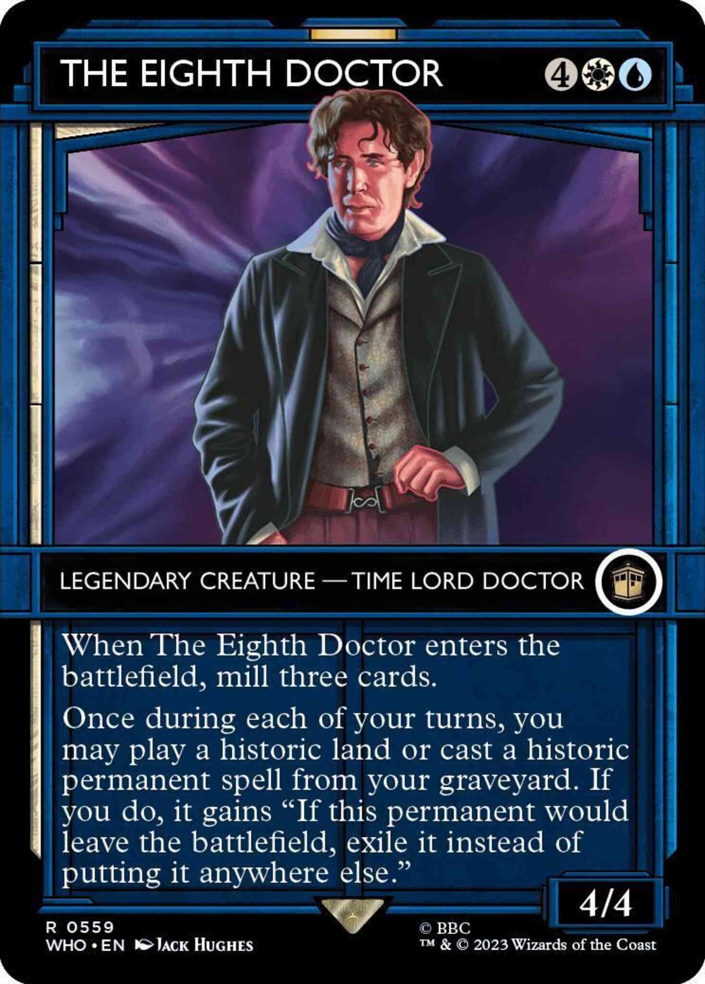 The Eighth Doctor [559] [TARDIS Showcase] [Universes Beyond: Doctor Who] [Non-Foil]