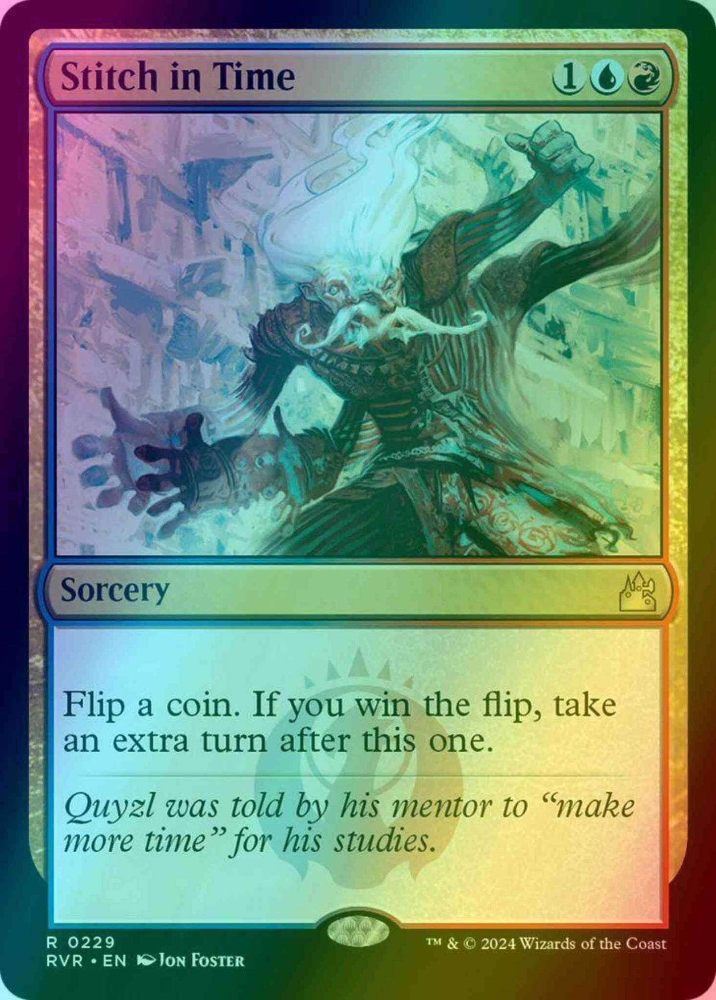 Stitch in Time [229] [Ravnica Remastered] [Foil]