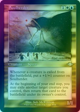 Soulherder [30] [Retro Frame] [Modern Horizons 1 Timeshifts] [Etched Foil]