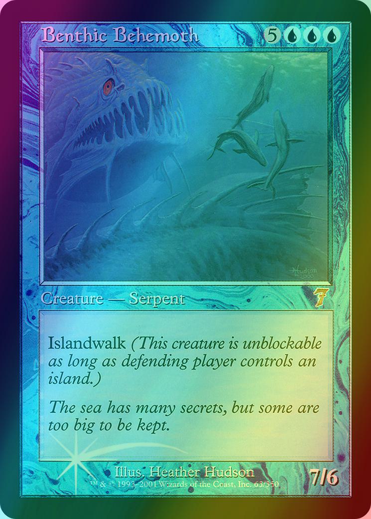 Benthic Behemoth [63x] [Seventh Edition] [Foil]