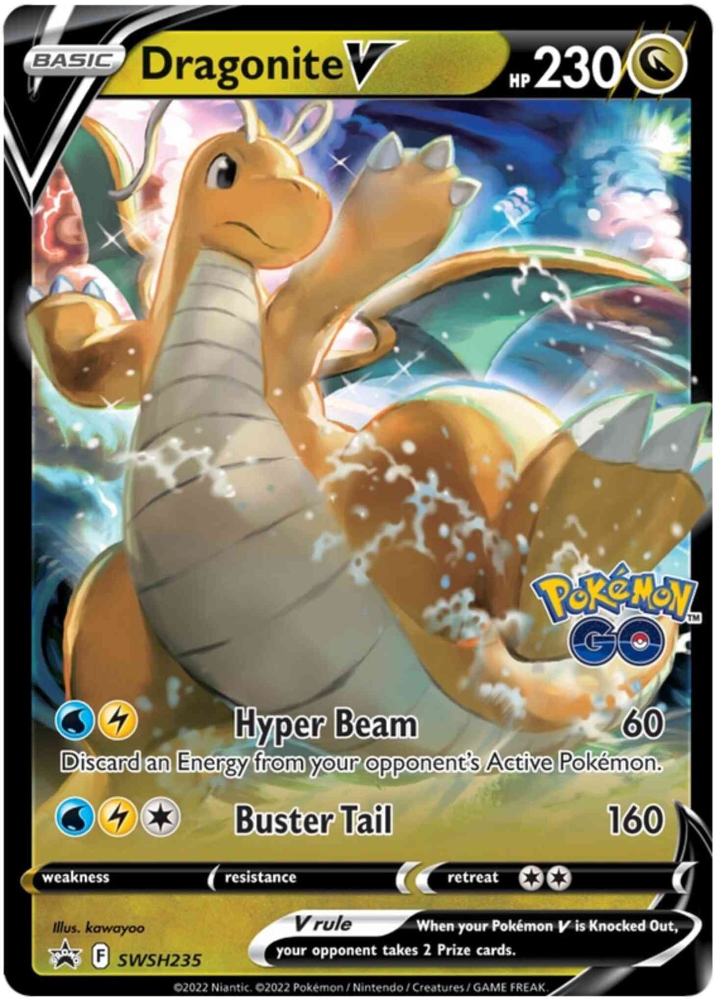 Dragonite V - SWSH235 - Promo [swshp-SWSH235] [Ultra]