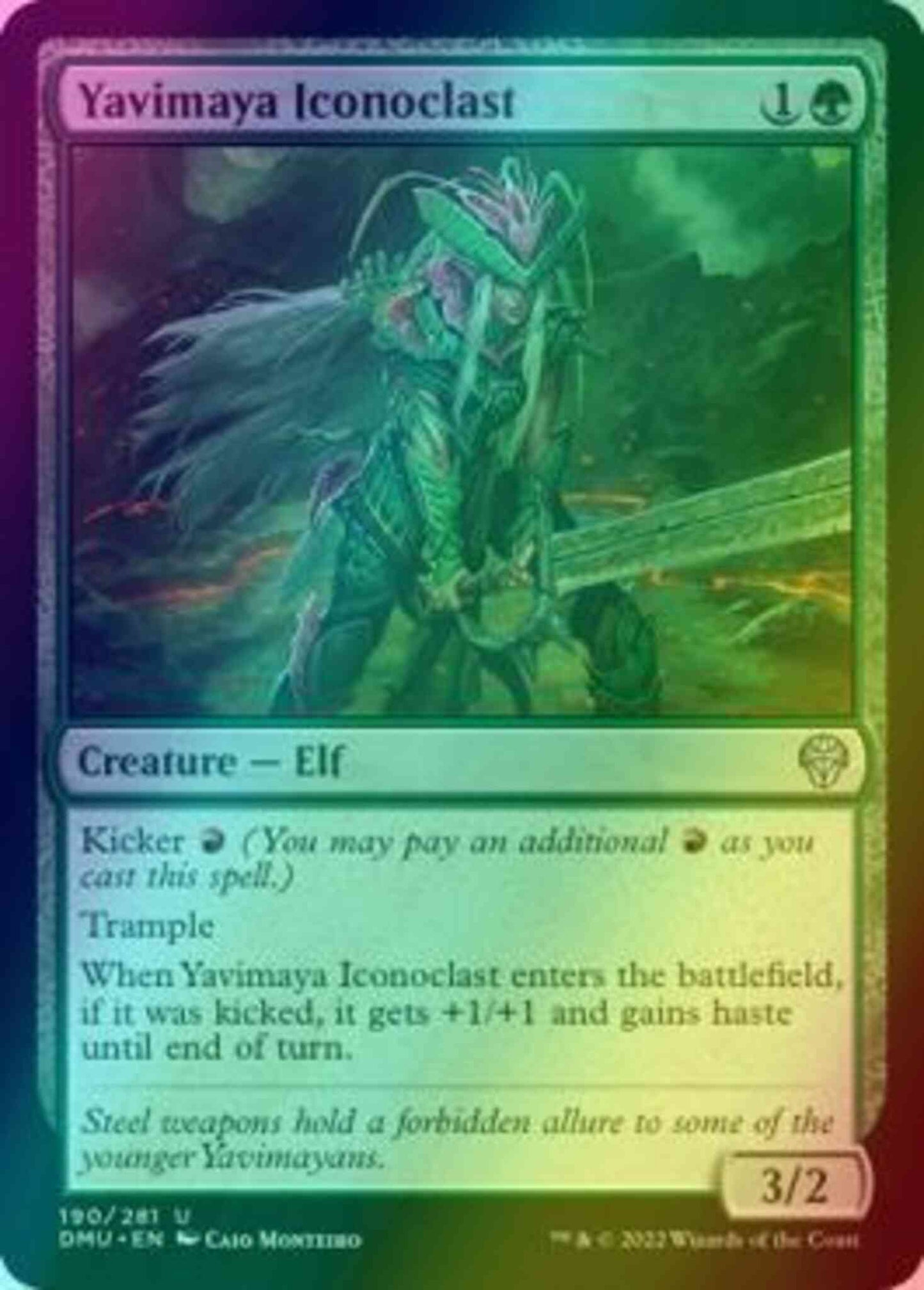 Yavimaya Iconoclast [190] [Dominaria United] [Foil]