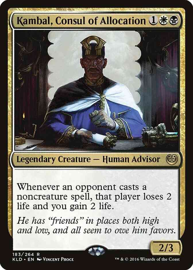 Kambal, Consul of Allocation [183] [Kaladesh] [Non-Foil]