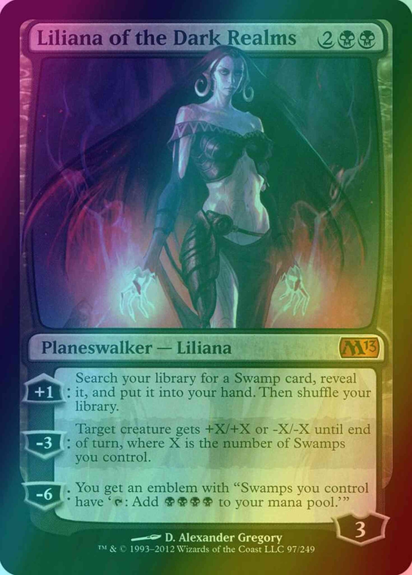 Liliana of the Dark Realms [97] [Magic 2013] [Foil]