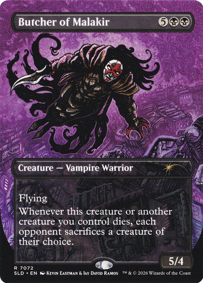 Butcher of Malakir [7072] [Borderless] [Kevin Eastman] [Secret Lair Drop] [Non-Foil]
