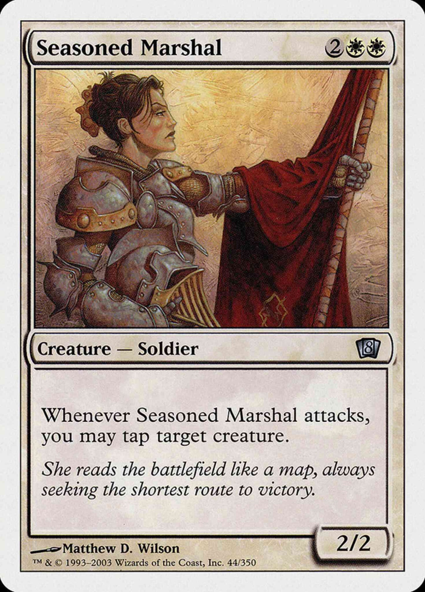Seasoned Marshal [44] [Eighth Edition] [Non-Foil]