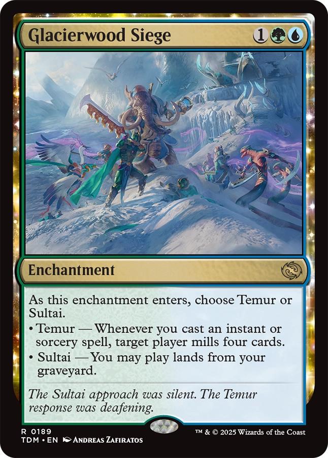 Glacierwood Siege [189] [Tarkir: Dragonstorm] [Non-Foil]