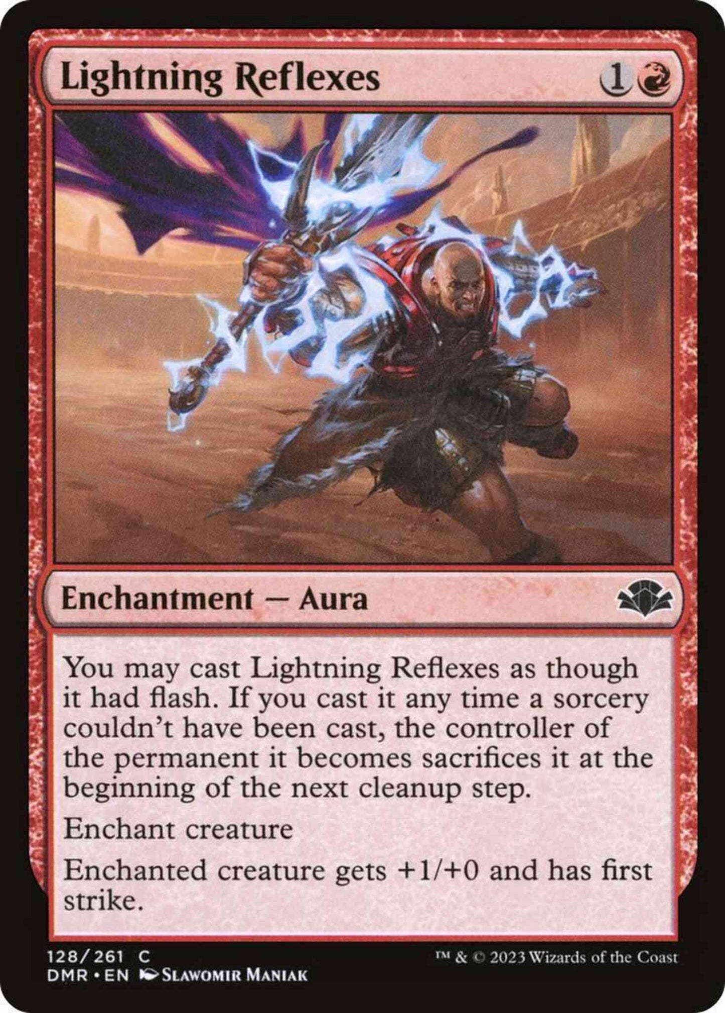 Lightning Reflexes [128] [Dominaria Remastered] [Non-Foil]