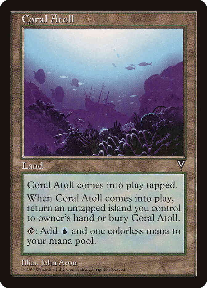 Coral Atoll [160] [Visions] [Non-Foil]