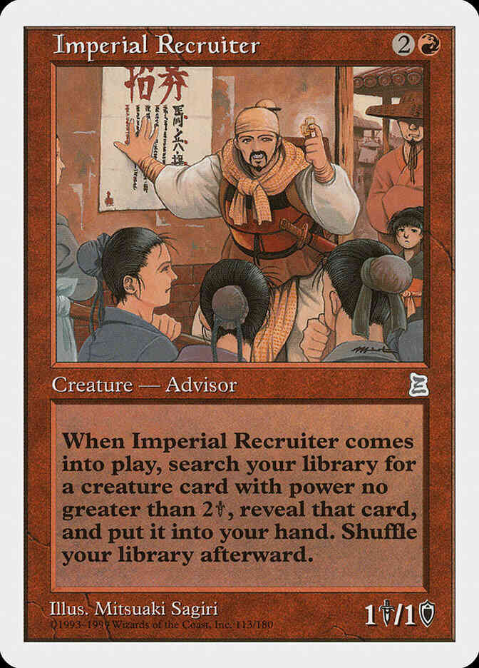 Imperial Recruiter [113] [Portal Three Kingdoms] [Non-Foil]