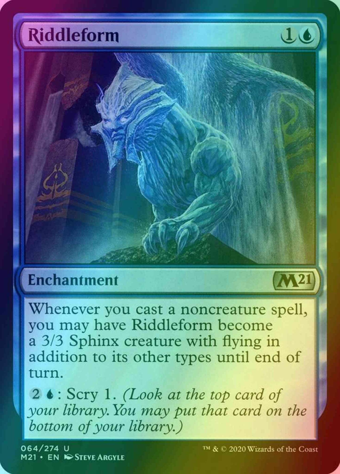 Riddleform [64] [Core Set 2021] [Foil]