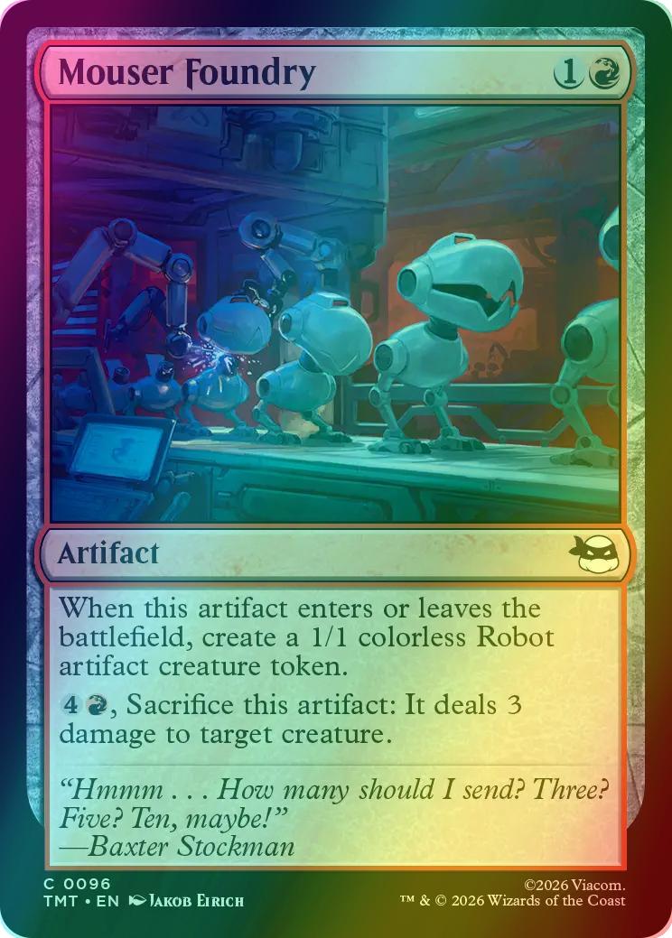 Mouser Foundry [96] [Teenage Mutant Ninja Turtles] [Foil]