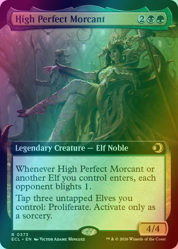 High Perfect Morcant [373] [Extended Art] [Lorwyn Eclipsed] [Foil]