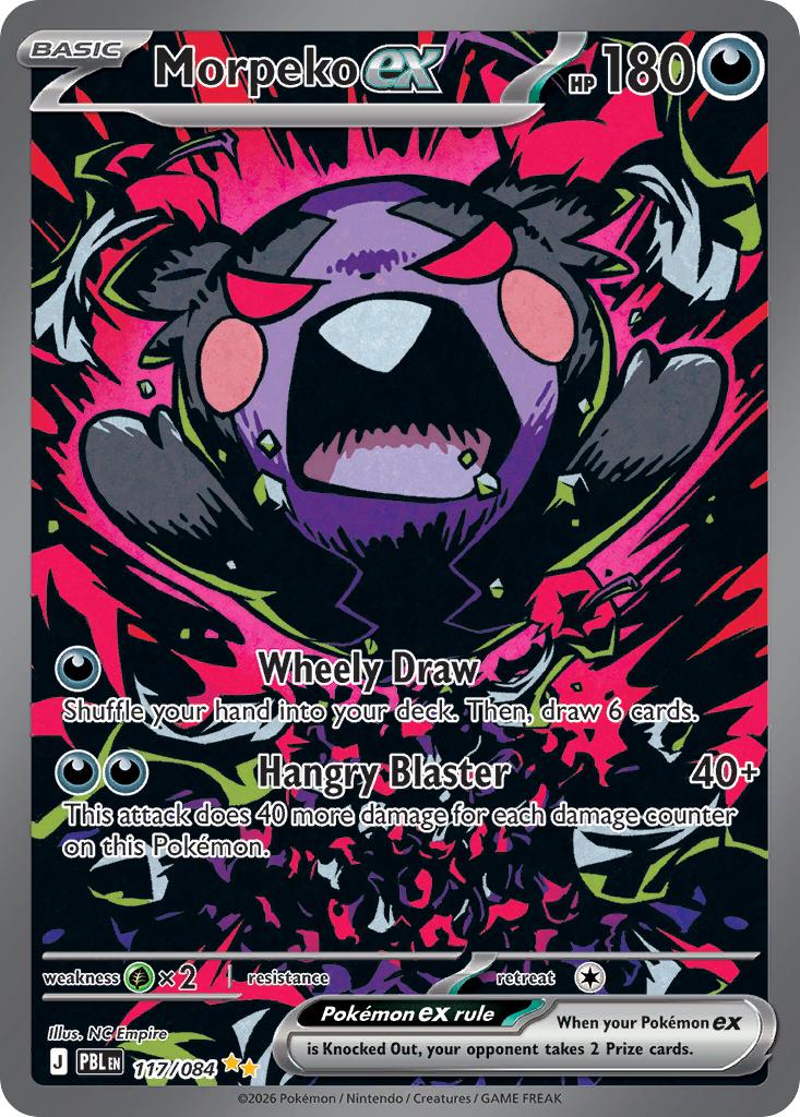 Morpeko ex - 117/084 - Special Illustration Rare [me05-117] [Ultra]