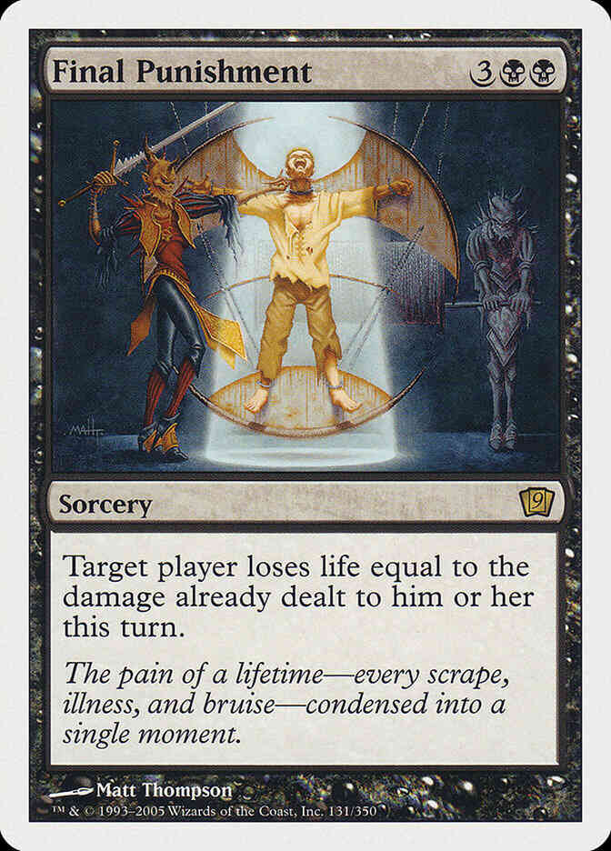Final Punishment [131] [Ninth Edition] [Non-Foil]
