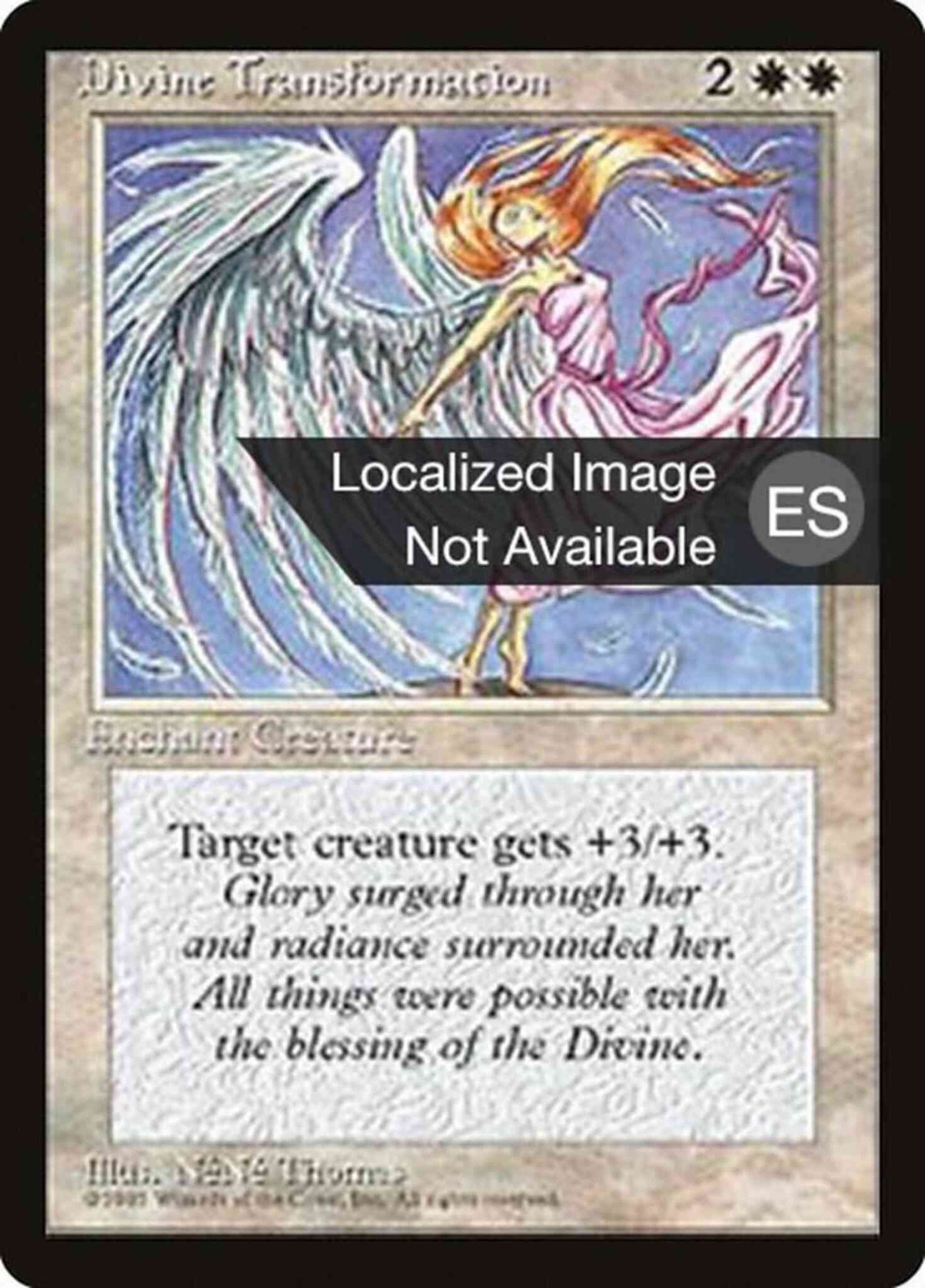 Divine Transformation - Portuguese [23] [Fourth Edition Black Border: Portuguese] [Non-Foil]