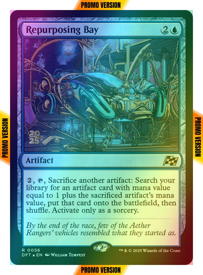 Repurposing Bay [56s] [Prerelease] [Aetherdrift: Promos] [Foil]