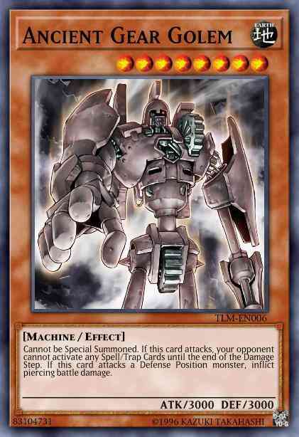 Ancient Gear Golem - SR03-EN005 - Common - Unlimited