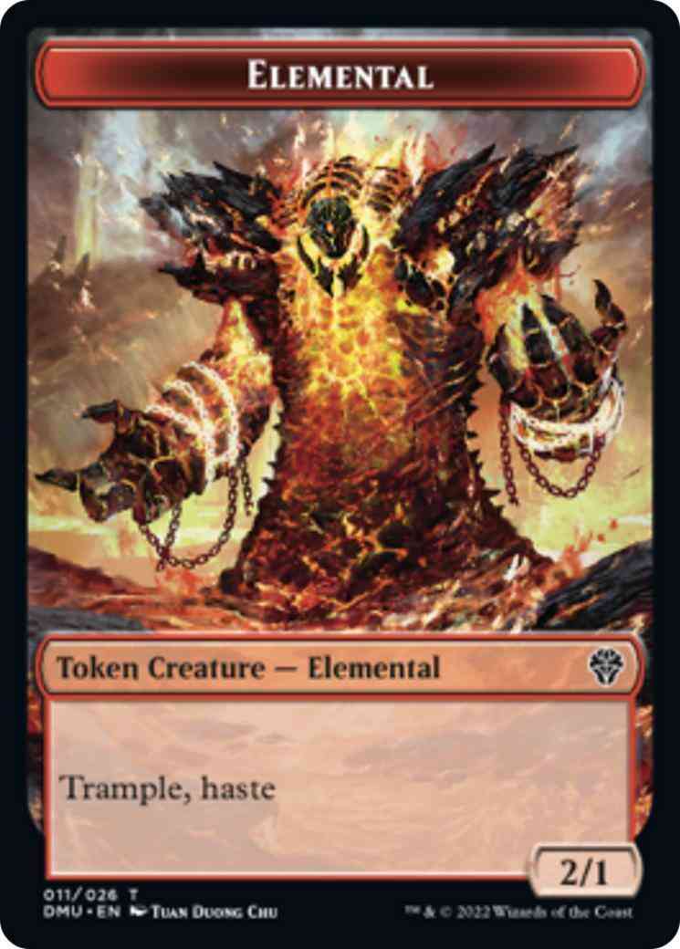 Elemental Token [11] [DMU Set Symbol] [Dominaria United: Tokens] [Non-Foil]