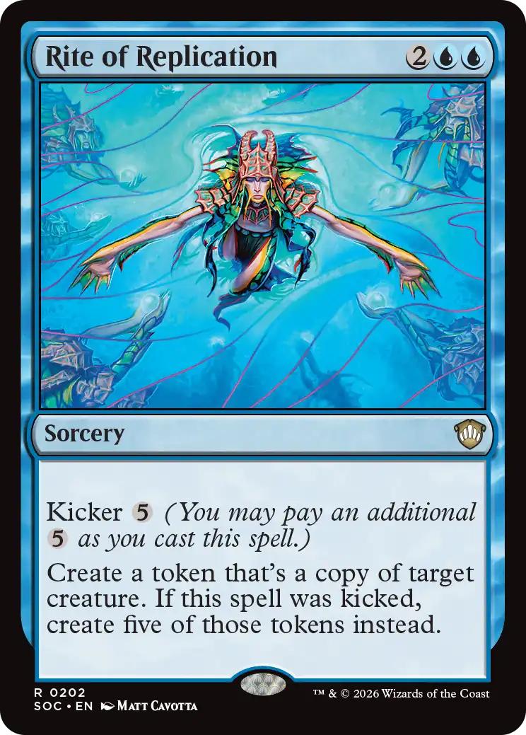 Rite of Replication [202] [Secrets of Strixhaven: Commander] [Non-Foil]