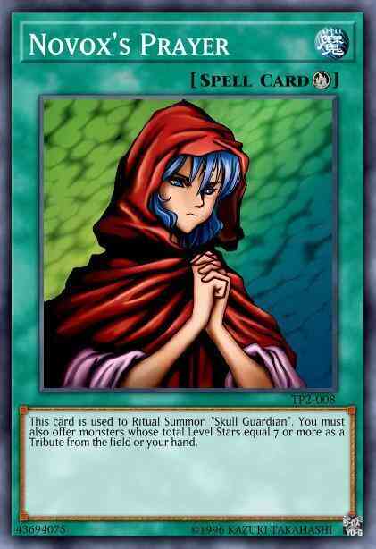 Novox's Prayer - TP2-008 - Rare - Unlimited