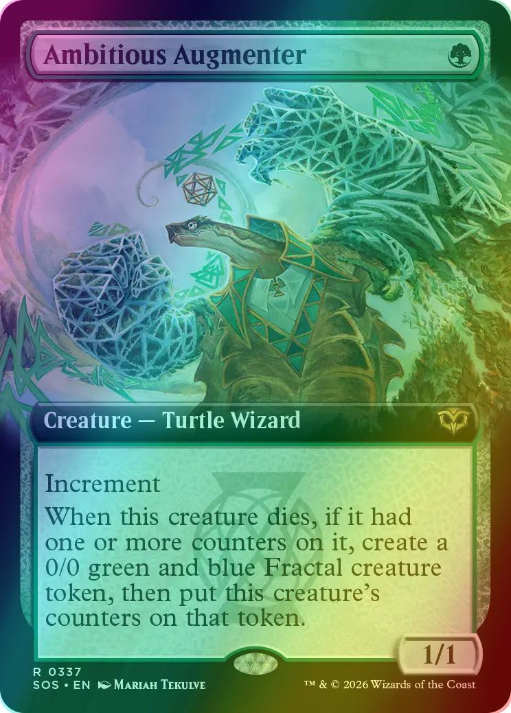 Ambitious Augmenter [337] [Extended Art] [Secrets of Strixhaven] [Foil]