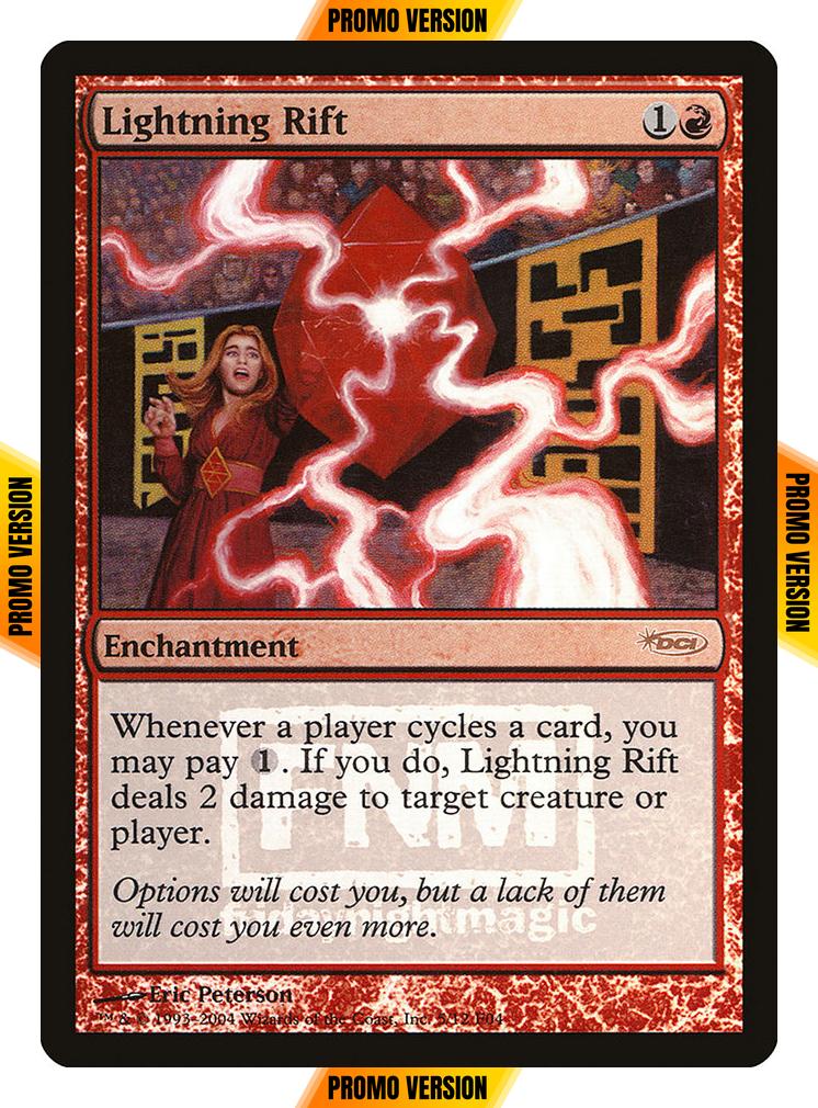 Lightning Rift [5] [Friday Night Magic 2004] [Foil]