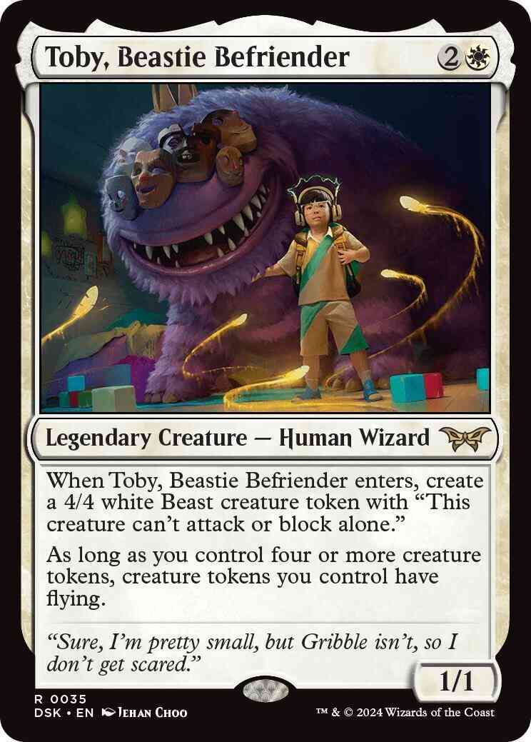 Toby, Beastie Befriender [35] [Duskmourn: House of Horror] [Non-Foil]