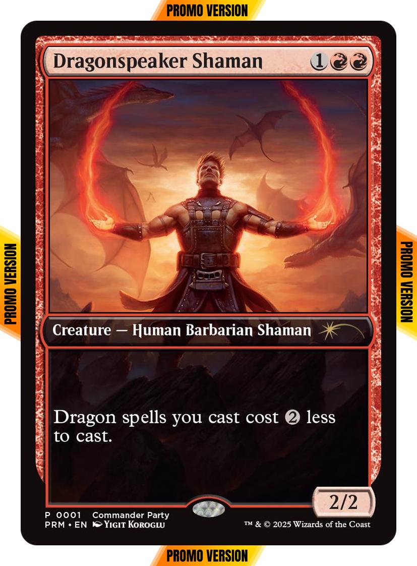 Dragonspeaker Shaman [3] [Commander Party] [Wizards Play Network 2025] [Non-Foil]