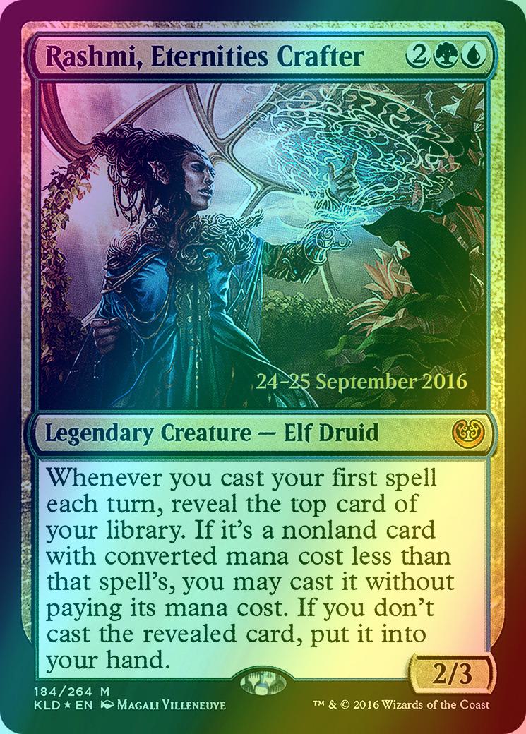 Rashmi, Eternities Crafter [184s] [Kaladesh Promos] [Foil]
