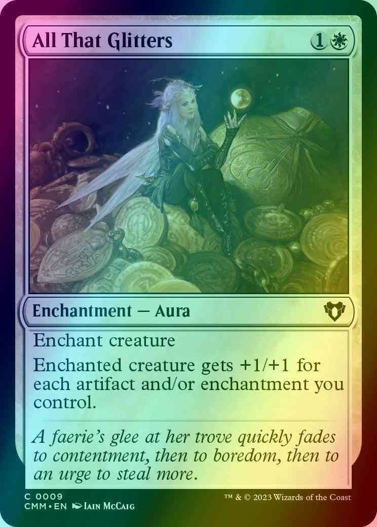 All That Glitters [9] [Commander Masters] [Foil]