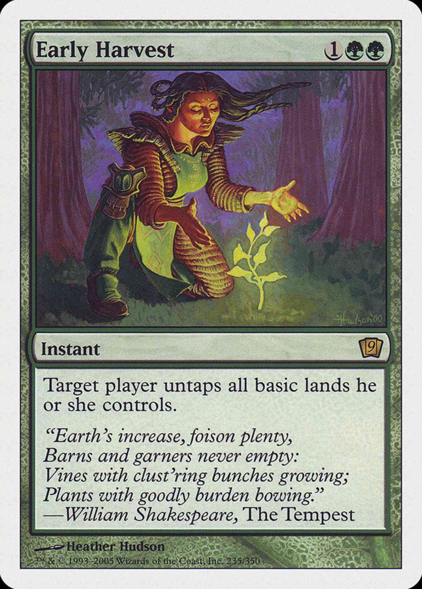 Early Harvest [235] [Ninth Edition] [Non-Foil]