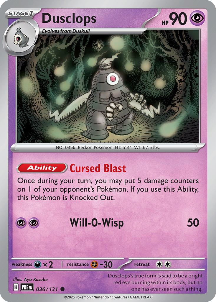 Dusclops - 036/131 - Common [sv085-036] [Non-Holo]