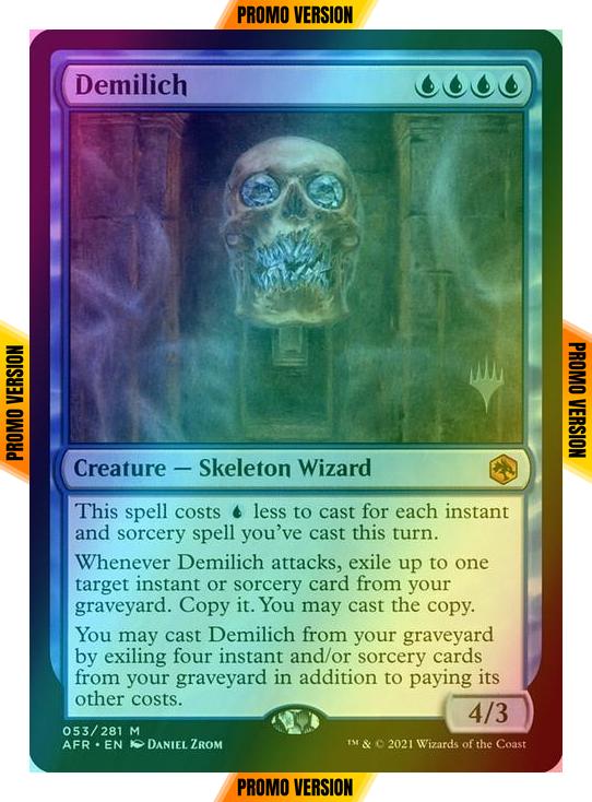 Demilich [Promo Pack] [53p] [Adventures in the Forgotten Realms Promos] [Foil]