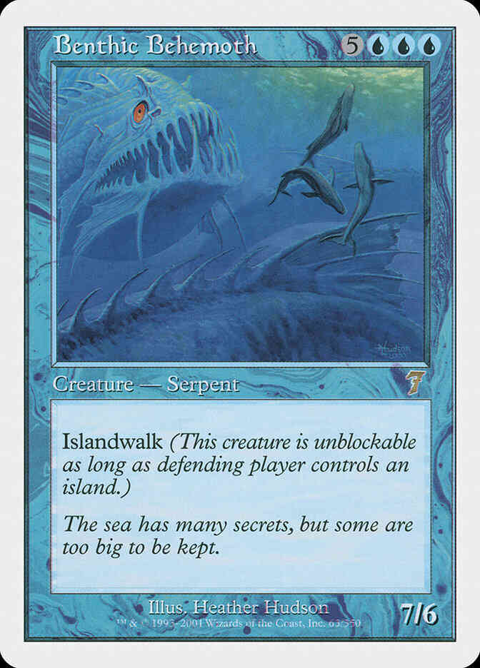 Benthic Behemoth [63] [Seventh Edition] [Non-Foil]