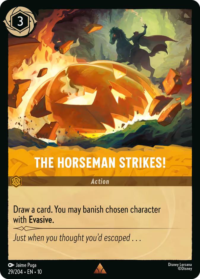The Horseman Strikes! - 29/204 [Whispers in the Well] [Non-Foil]