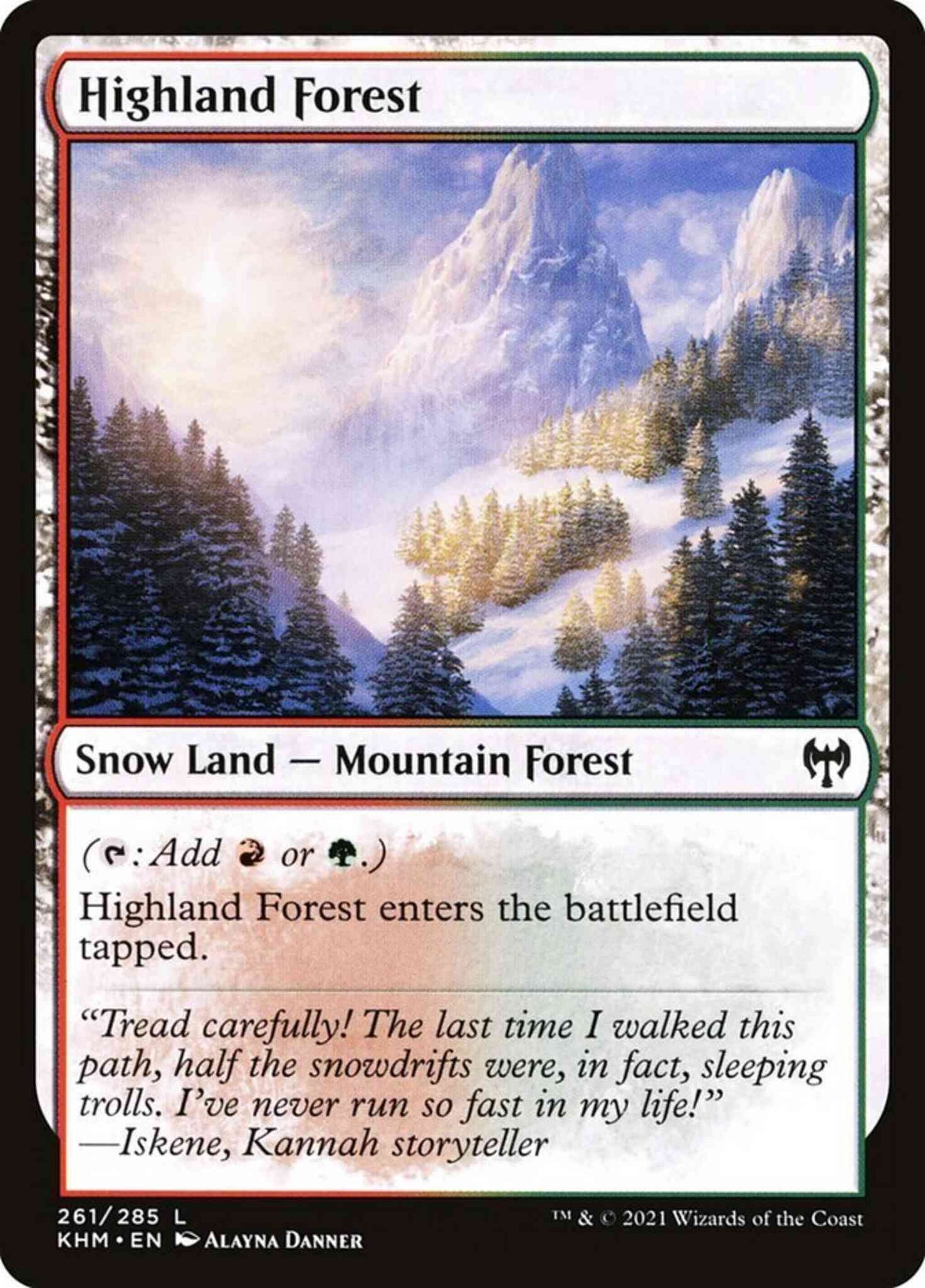 Highland Forest [261] [Kaldheim] [Non-Foil]