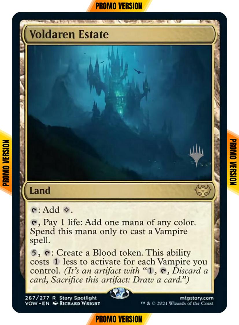 Voldaren Estate [Promo Pack] [267p] [Innistrad: Crimson Vow Promos] [Non-Foil]